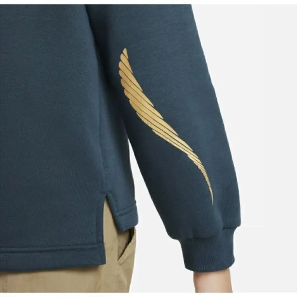 NIKE - NWT 🎉HP🎉Girls Sz M Nike Sportswear Club Fleece Long Sleeve Funnel-Neck